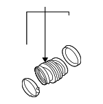 15804964 - Engine: Rear Duct for Cadillac: XLR Image
