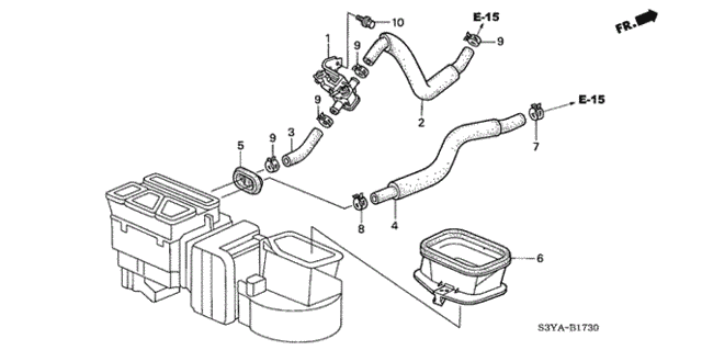 Water Valve for 2005 Honda Insight #0