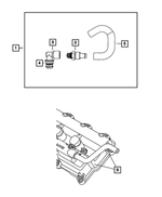4892104AB - 2.7L Gas; Engine: Make Up Air Hose for Mopar Image