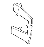 41007423994 - Body: Uniside Panel Baffle for BMW Image