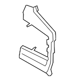 41007423996 - : Uniside Panel Baffle for BMW: X2 Image