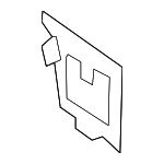 41007320735 - : Uniside Panel Baffle for BMW Image