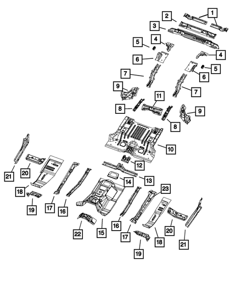 Floor Pans for 2024 Jeep Wrangler #0
