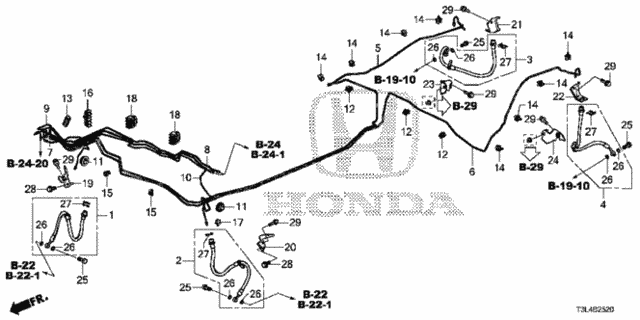 Brake Lines (VSA) for 2016 Honda Accord #0