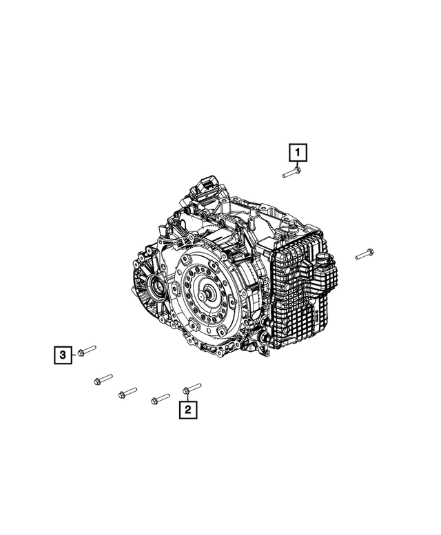 68411172AA - Transmission: Hex Head Bolt for Mopar Image