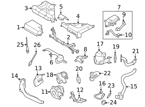 Powertrain Control for 2013 Subaru Forester #1