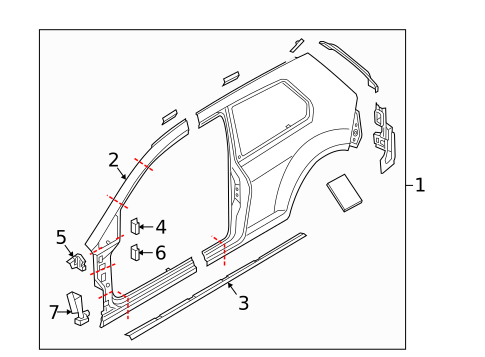 Uniside for 2015 Volkswagen Golf #0