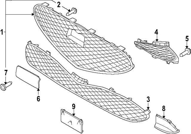 86355G9500TRI - : Cover for Hyundai Image