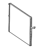 99500840164 - Cooling System: Cooler for Mercedes-Benz Image