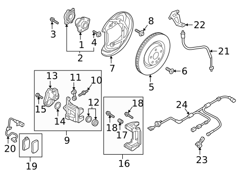 Rear Brakes for 2020 Audi RS Q8 #0