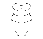 9018906114 - Body: Fender Liner Grommet for Lexus: ES250, ES300h, ES350, NX200t, NX300, NX300h, SC300, SC400 Image