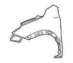 5381178010 - : Fender for Lexus: NX200t, NX300, NX300h Image