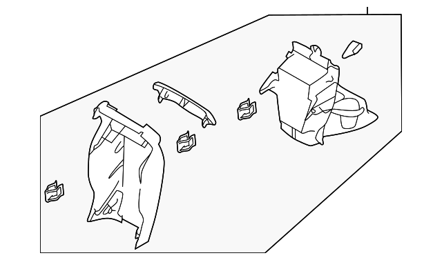 Genuine Subaru Rear Panel 92136XC01A | eBay