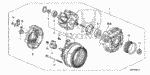 31101RTA003 - Engine: ROTOR ASSY. for Honda Image