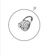 56043073AE - Electrical: Horn And Bracket for Mopar Image