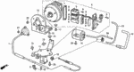 36366PT2003 - Chassis: CLAMP, TUBE (7.5) (BLACK) for Acura Image