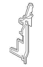 215586MR0A - Cooling System: Air Baffle for Nissan: Qashqai, Rogue Sport Image