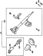 K2A132412B - : Intermediate Shaft Plate for Kia: Sephia Image