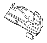 51477373572 - Body: Trunk Side Trim for BMW: 530i, 530i xDrive, 540d xDrive, 540i, 540i xDrive, M5, M550i xDrive Image