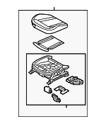 881052T160AN4 - Body: Cushion Assembly for Kia: Optima Image
