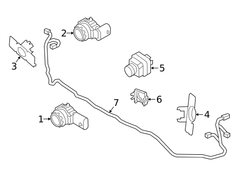 Electrical Components for 2019 Volvo XC40 #1
