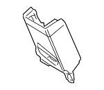 51437960059 - Body: Center Pillar Trim for BMW: 328i, 328i xDrive, 328xi, 335i, 335i xDrive, 335is, 335xi, M3 Image