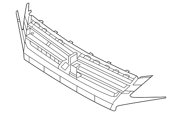 2021-2024 Mitsubishi Upper Grille 7450B351 | OEM Parts Online