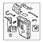 7P0907070H - Electrical: Drive Motor Inverter for Volkswagen: Touareg Image