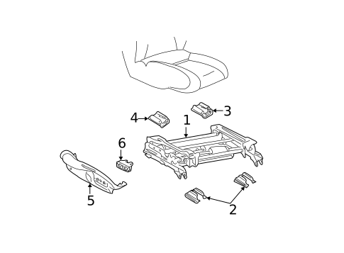 Tracks & Components for 2004 Buick Regal #1