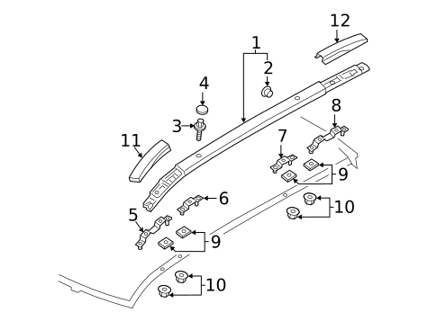Luggage Carrier for 2025 Mitsubishi Eclipse Cross #0