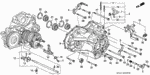 19108PM0003 - Transmission - Automatic: CLAMP, RESERVE TANK TUBE (BLACK) for Honda Image