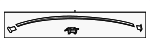 872403X100 - Body: Roof Molding for Hyundai Image