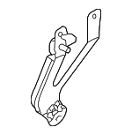 8L9145808A - Cooling System: Front Bracket Bracket for Audi: TT, TT Quattro Image