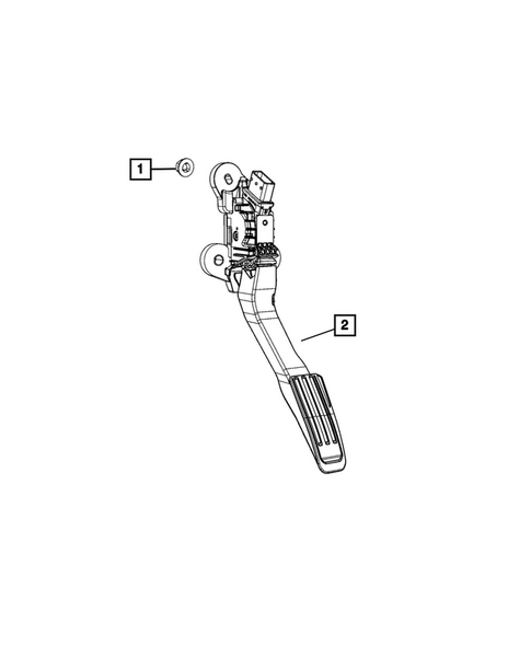Accelerator Pedal for 2026 Jeep Grand Cherokee L #0