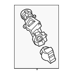 DG9Z3511B - Steering: Column Flange for Ford: Fusion Image