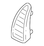 74481SL0000ZZ - Body: Scoop for Acura: NSX Image