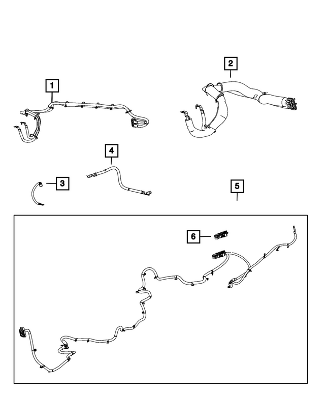 68431770AB - : Battery Negative Wiring for Mopar Image