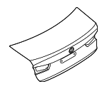 41007956379 - : Trunk Lid for BMW: 430i, 430i xDrive, M4, M440i, M440i xDrive Image