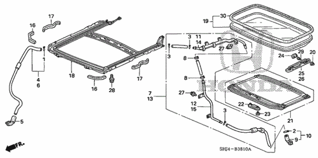 Sliding Roof for 2007 Honda Odyssey #0