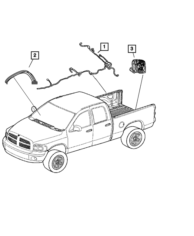 68077726AD - : Chassis Wiring for Mopar Image