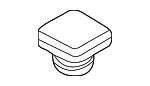 11121743294 - Engine: Filler Cap for BMW: 318i, 318is, 318ti, 323Ci, 323i, 323is, 325Ci, 325i, 325is, 328Ci, 328i, 328is, 330Ci, 330i, 330xi, 525i, 528i, 530i, 540i, 740i, 740iL, 750iL, 840Ci, 850Ci, 850CSi, 850i, M3, M5, X5, Z3 Image