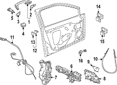 Front Door for 2022 Volkswagen Golf R #0