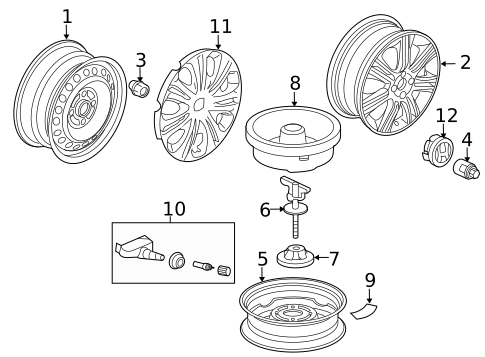 Covers & Trim for 2012 Honda Insight #0