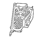 68281196AH - Body: Seat Back Frame for Jeep: Wrangler Image