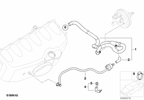 Vacuum Control for 2001 BMW M3 #0