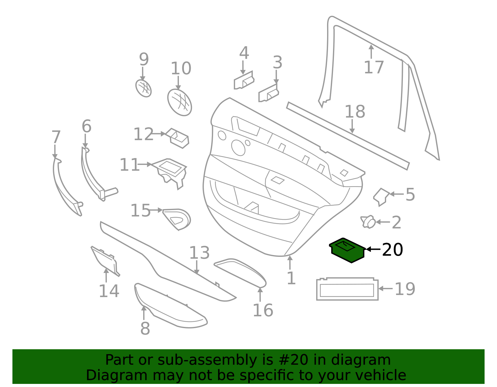 61319361940 - 2014-2018 BMW Window Switch (61-31-9-361-940) | BMW of ...