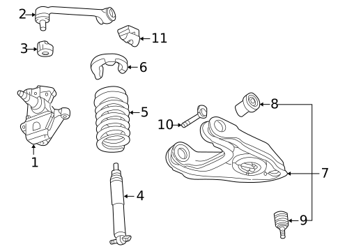 Suspension Components for 2002 Lincoln Blackwood #0
