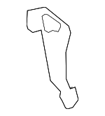 8621211010 - : Radio Mount Bracket for Lexus: LC500, LC500h Image