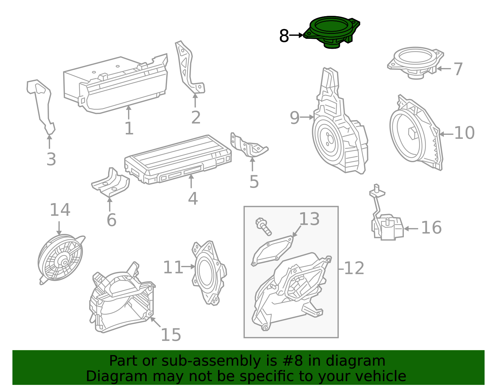 86160-0WX50 - High-Quality Speaker for 2018-2023 Lexus | AutoNation Parts