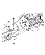 6506860AA - NAG1; W5A580; 5-Speed; Automatic Transmission: Hex Head Lock Bolt And Washer for Mopar Image